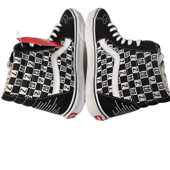 VANS / Zappos 20th Anniversary Old Skool skate Hi-Tops, Men s 9.5 women’s 11 - Picture 6 of 7